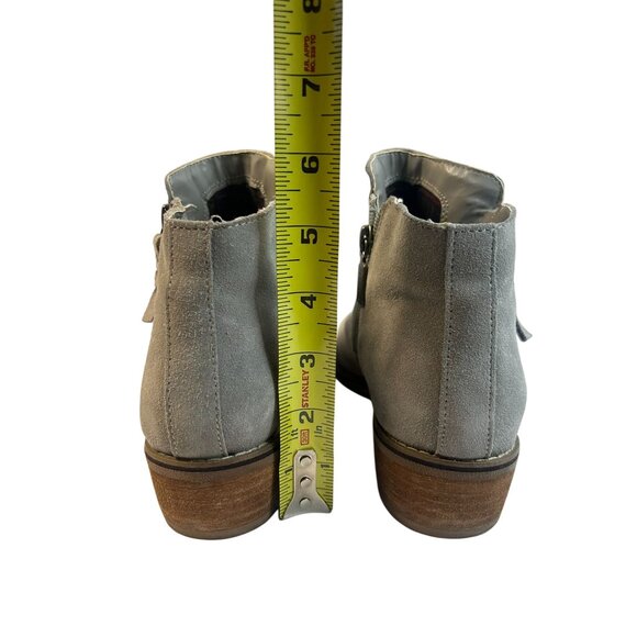 Blondo Villa Waterproof Chelsea Boots Size 8.5 Grey Suede Ankle Casual Winter - Picture 8 of 13